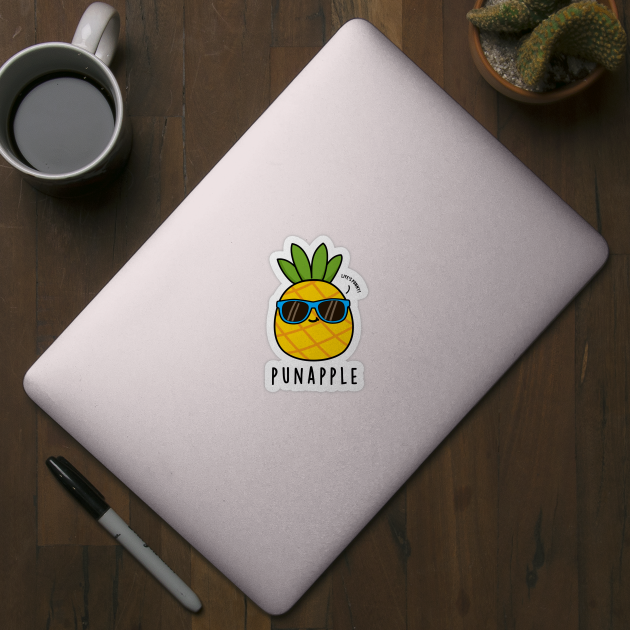 Pun-apple Cute Fruit Pineapple Pun by punnybone